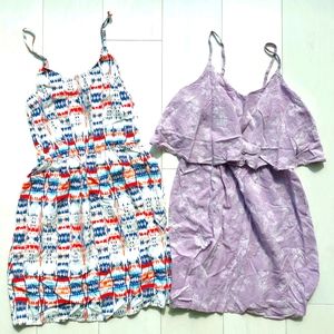 Bundle 2 Tiered boho dresses old navy